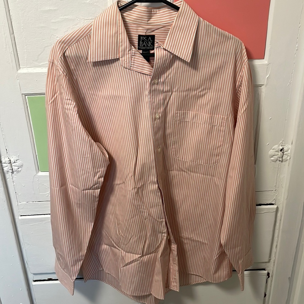 Jos. A Bank men’s button up striped cotton